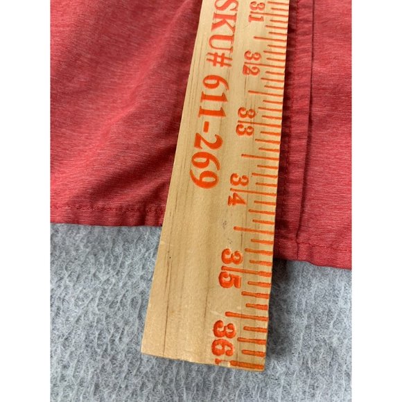 Orvis Nylon Blend Long Sleeve Solid Double Pocket Button Down Shirt‎ (Men's XL) - Picture 11 of 12